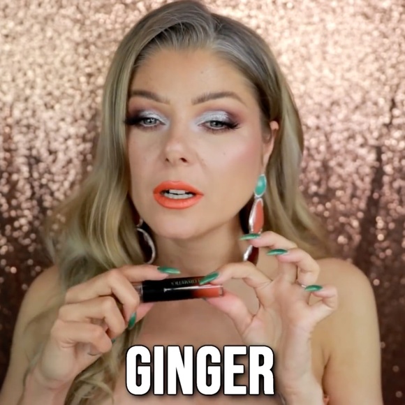 Unearthly Cosmetics "Ginger" liquid lipstick - Picture 3 of 5